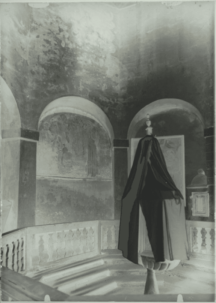 Agrate Conturbia, battistero di San Giovanni, interno