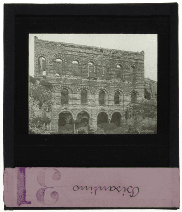 Non identificato, edificio bizantino, esterno