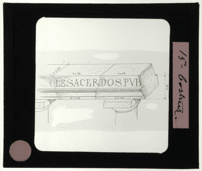 non identificato, architrave, stereometria