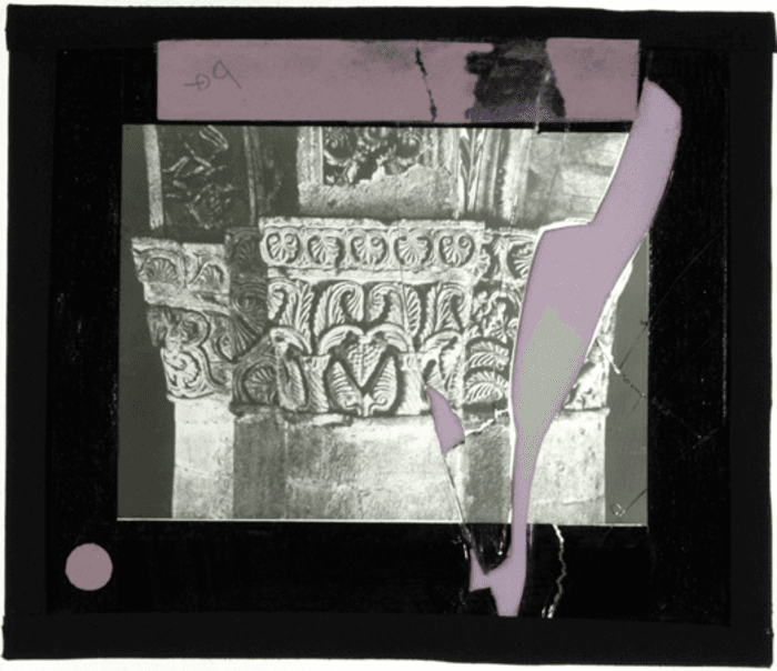 Non identificato, capitello bizantino paleocristiano