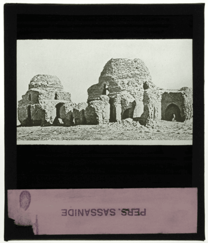 Iran, palazzo sassanide di Adabeh, esterno