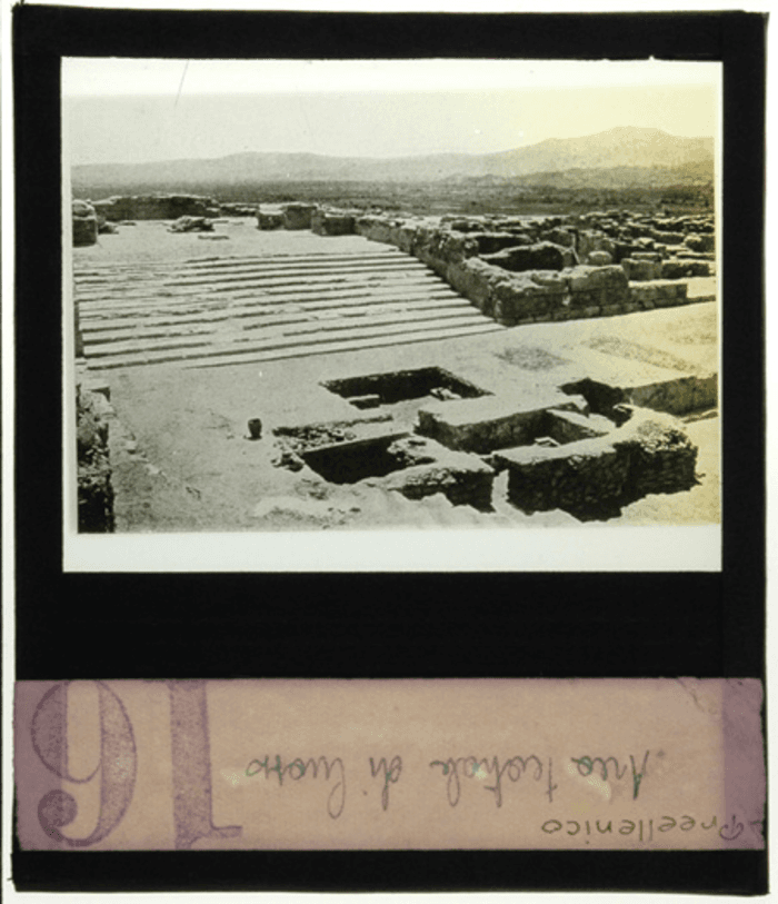 Cnosso (Creta), Area teatrale