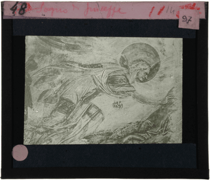 Non identificato, affresco raffigurante il Sogno di Giuseppe