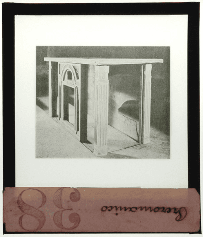 Non identificato, altare lapideo