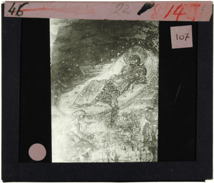 Non identificato, affresco, particolare