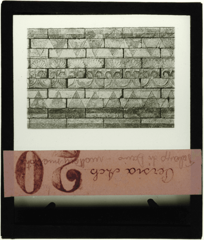 Susa (Iran), Palazzo di Dario, particolare