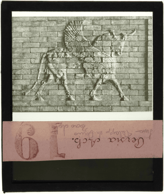 Susa (Iran), Palazzo di Dario, particolare