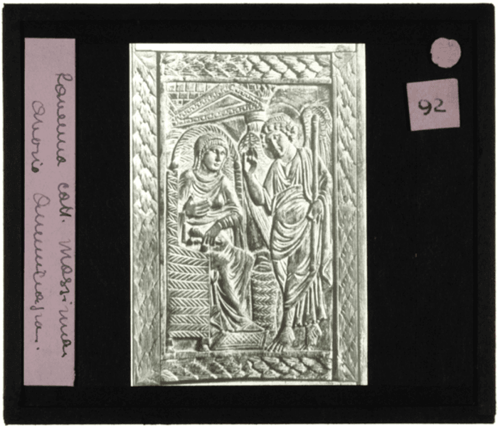 Ravenna, cattedrale, bassorilievo di Onorio