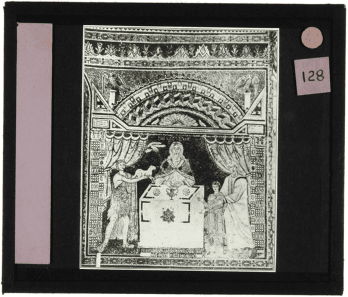 Non identificato, decorazione, particolare