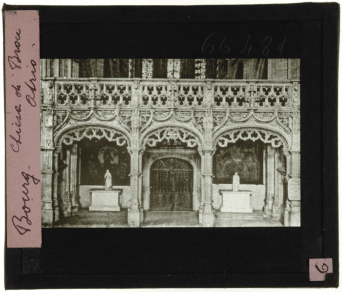 Bourg, Chiesa di Brou, atrio