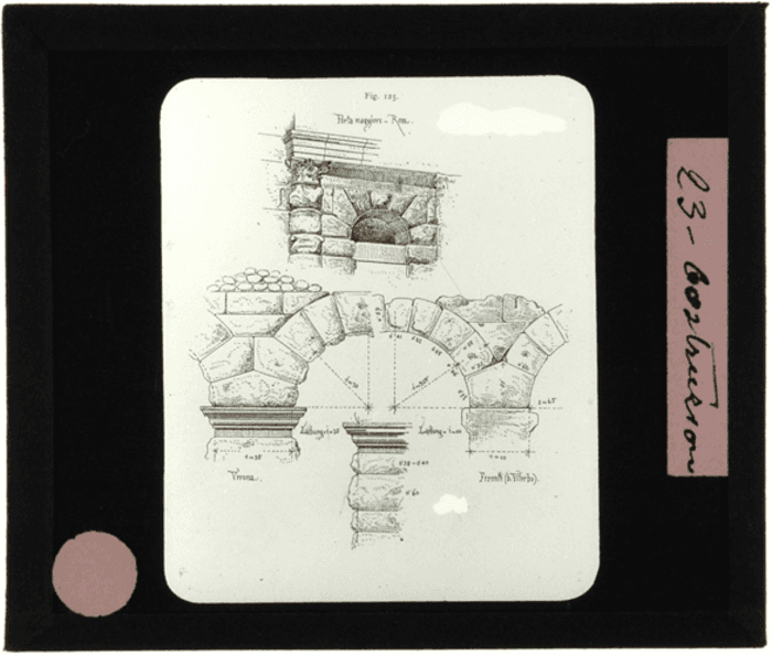 Non identificato, arco, prospetto