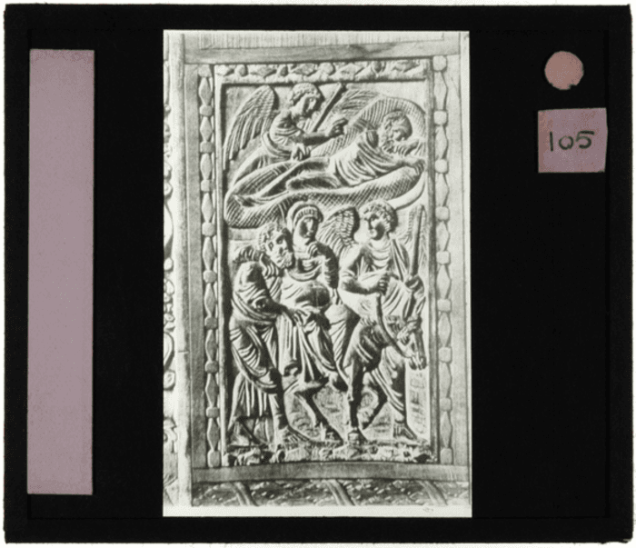 Non identificato, bassorilievo lapideo