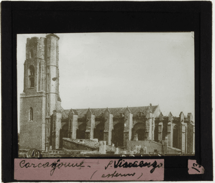 Carcassonne, San Vincenzo, esterno