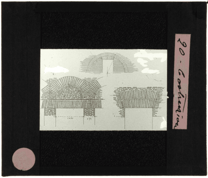 Non identificato, architrave, prospetto