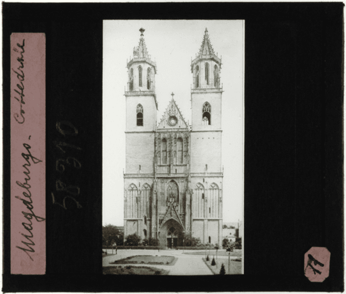 Magdeburgo, Cattedrale, facciata