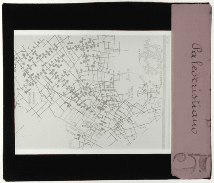 Roma, planimetria catacombe