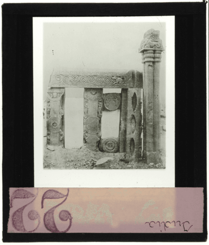 India, architettura buddhista, rovine