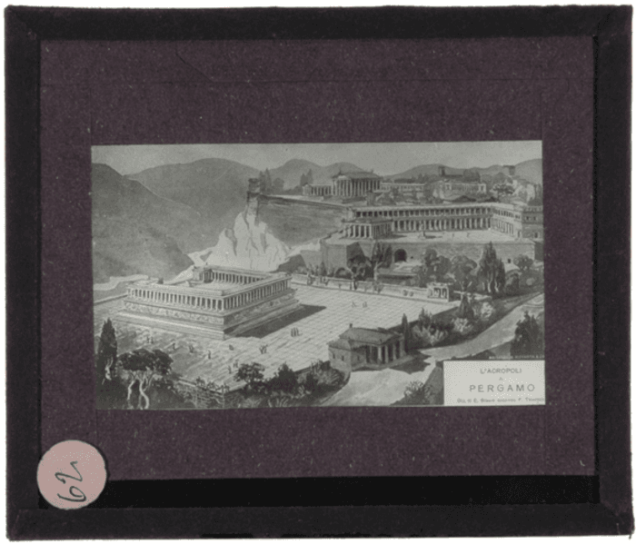 Pergamo, veduta dell'acropoli