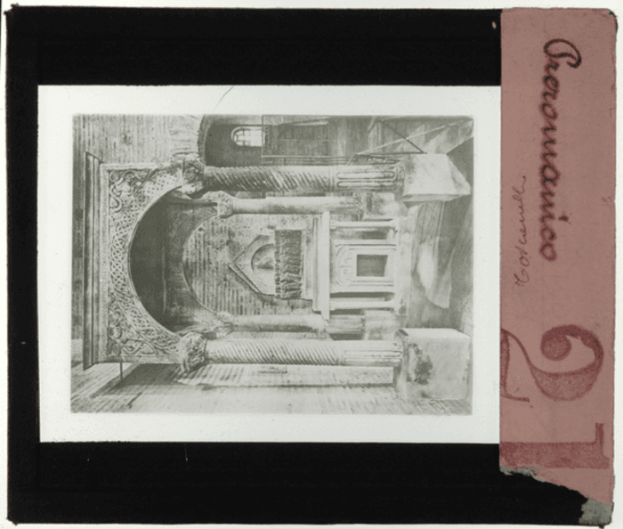 Tuscania (Viterbo), chiesa, interno, ciborio