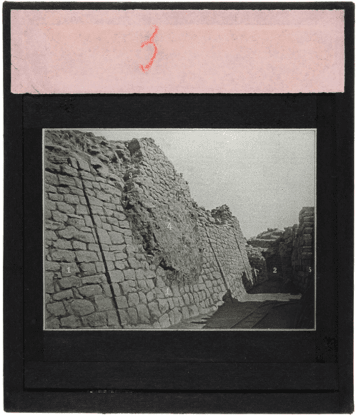 Non identificato, mura, particolare