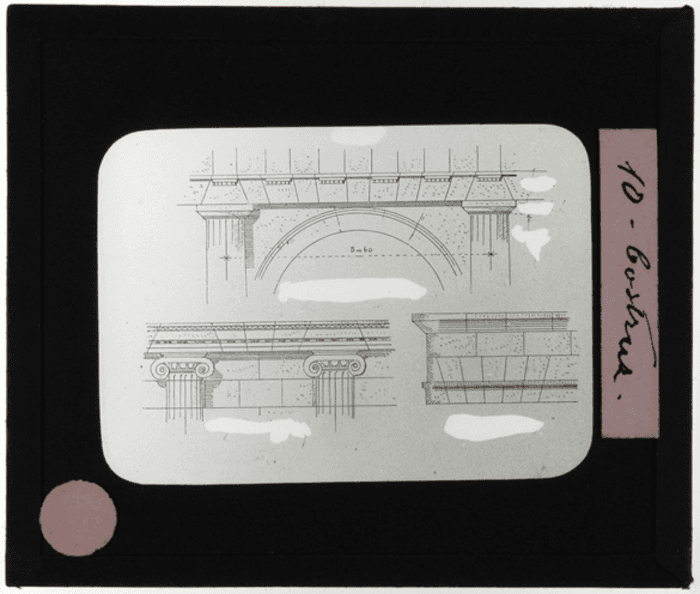 Non identificato, prospetto, particolari costruttivi