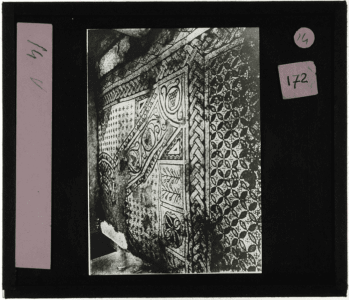 Non identificato, particolare musivo