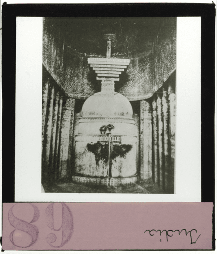 India, architettura buddhistica, caitya, stupa