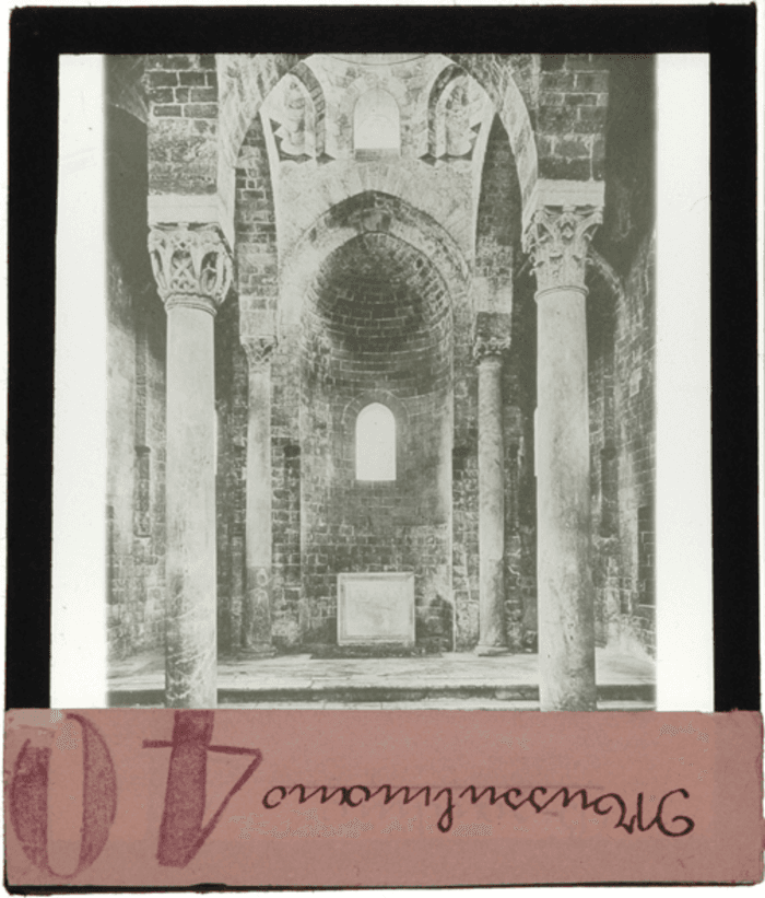 Non identificato, moschea, interno, mihrab, particolare