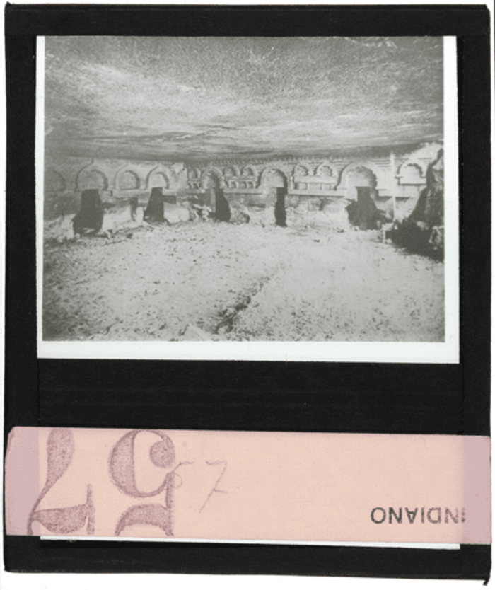 India, architettura buddhistica, tempio, interno
