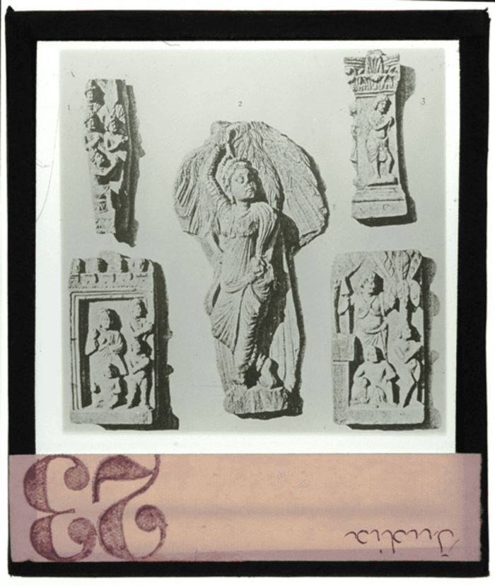 India, decorazioni, bassorilievi