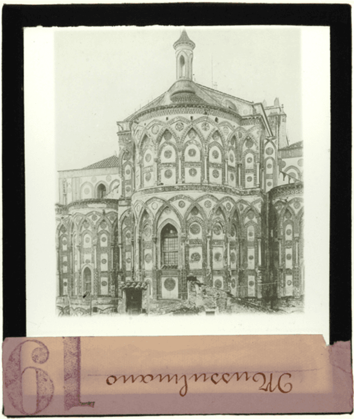 Italia, Monreale (PA), chiesa cattedrale, esterno, abside