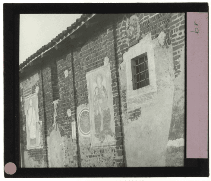 Non identificato, esterno, affresco