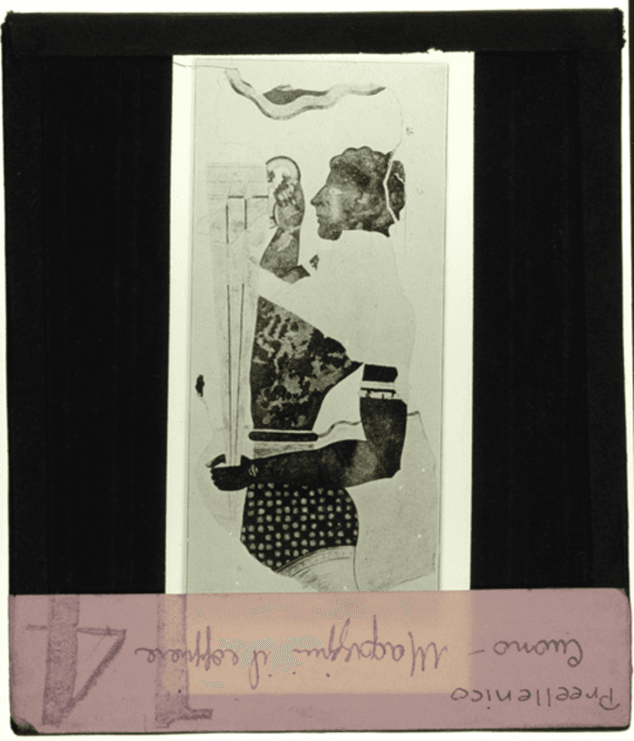 Grecia, Creta, Cnosso, magazzini, affresco