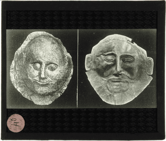 Maschera funeraria, Agamennone