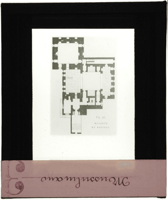 Moschea di Kaitbai, pianta