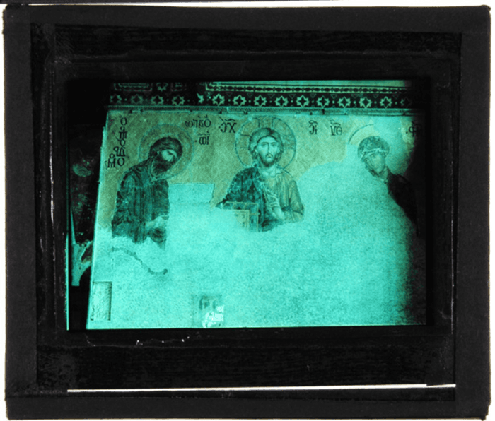 Istanbul, Santa Sofia, interno, particolare mosaico