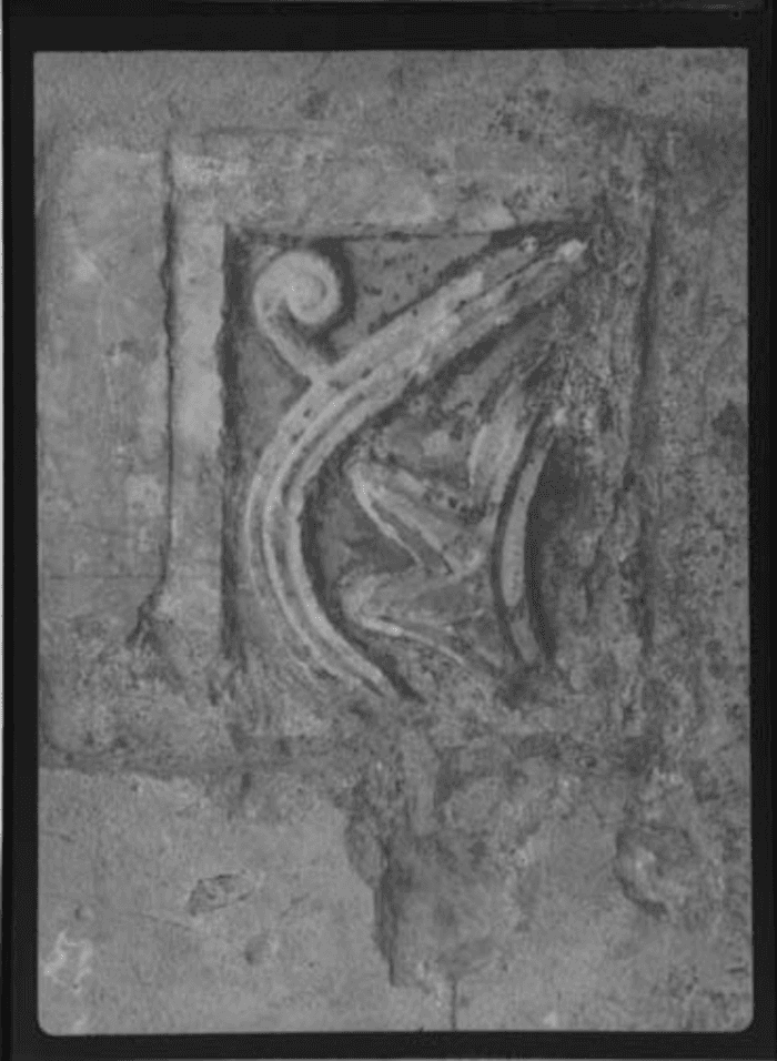 Non identificato, muro, decorazione, dettaglio