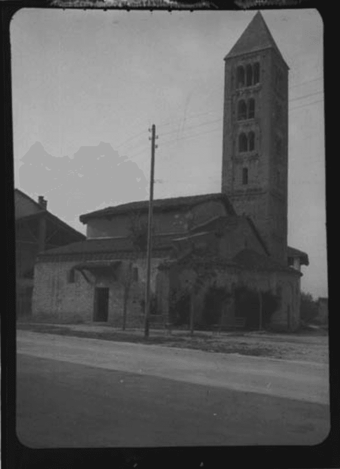 Ciriè (TO), chiesa San Martino, esterno, abside, campanile
