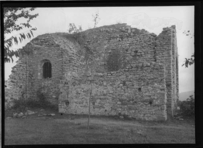 Non identificato, chiesa, rovina