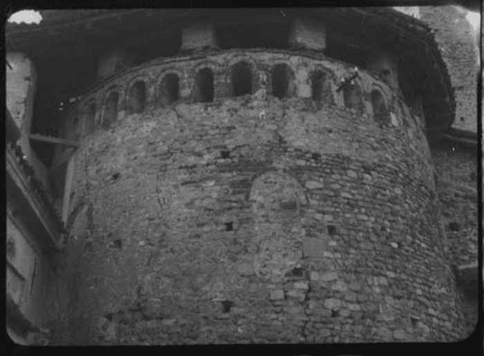 Non identificato, chiesa, esterno, abside, muratura, dettaglio