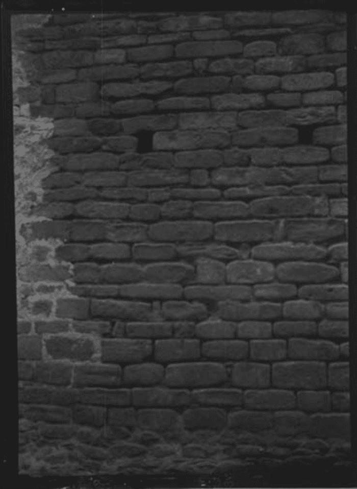 Non identificato, muratura, dettaglio