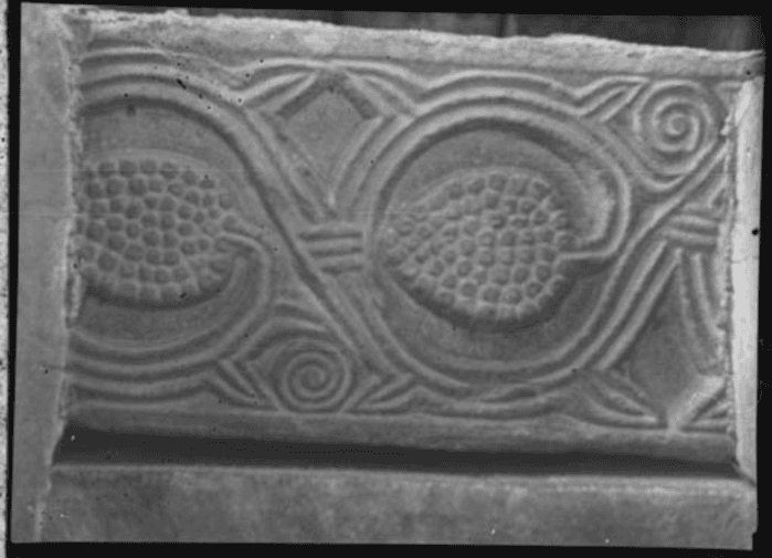 Non identificato, bassorilievo, dettaglio